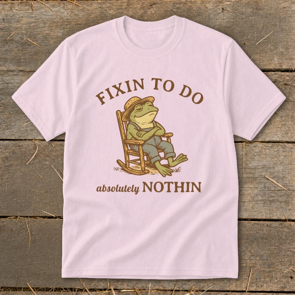 Fixin to Do Nothin Youth Tee