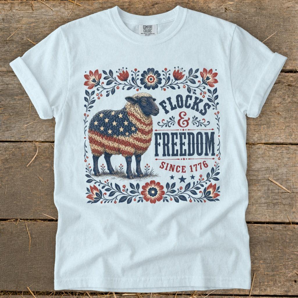 Flocks & Freedom Signature Tee