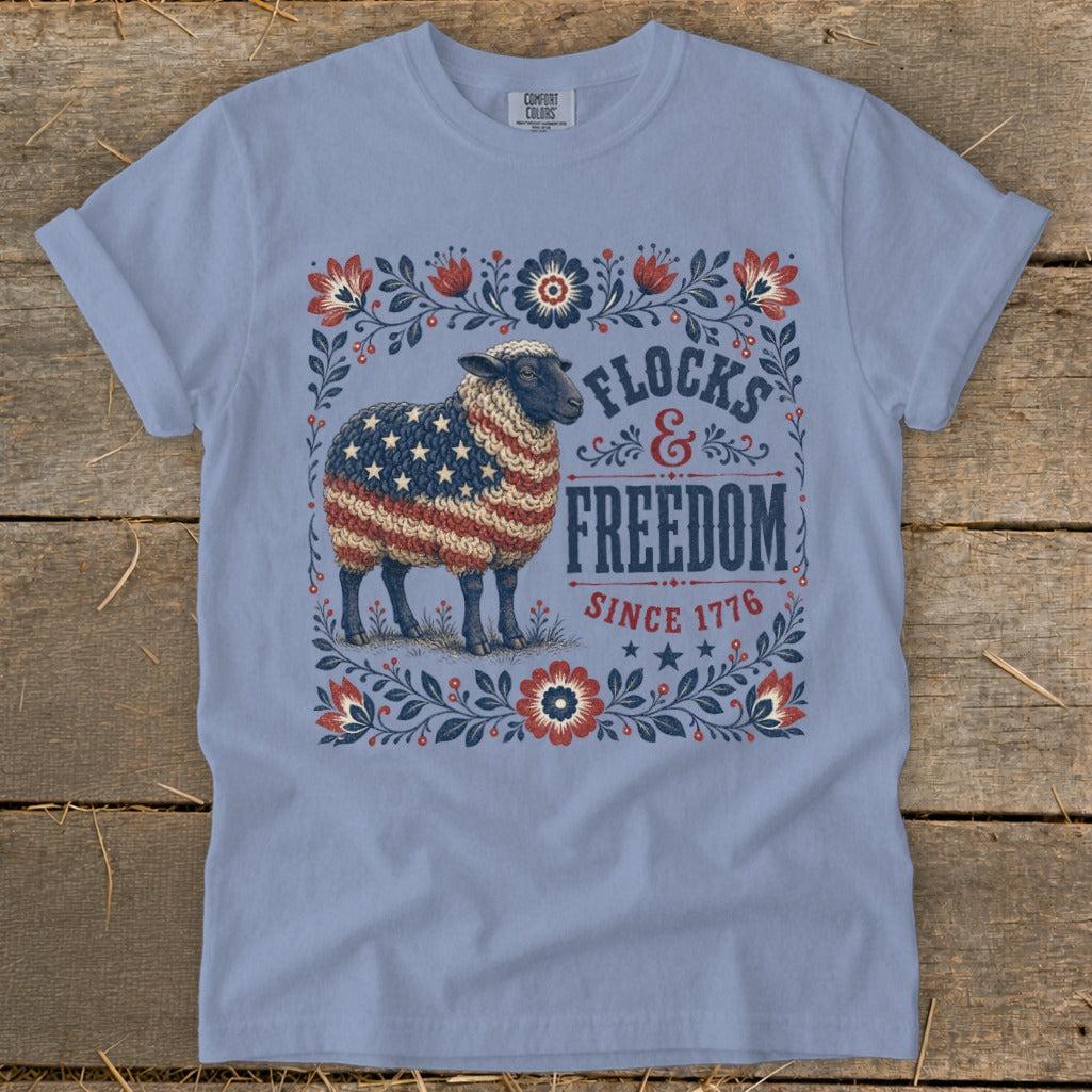 Flocks & Freedom Signature Tee