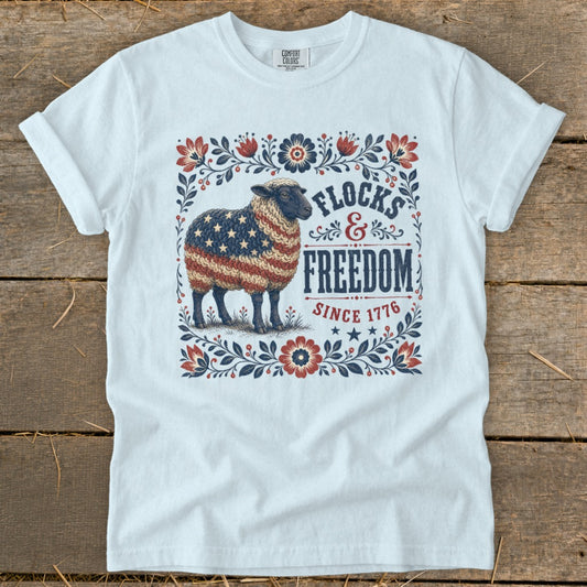 Flocks & Freedom Signature Tee