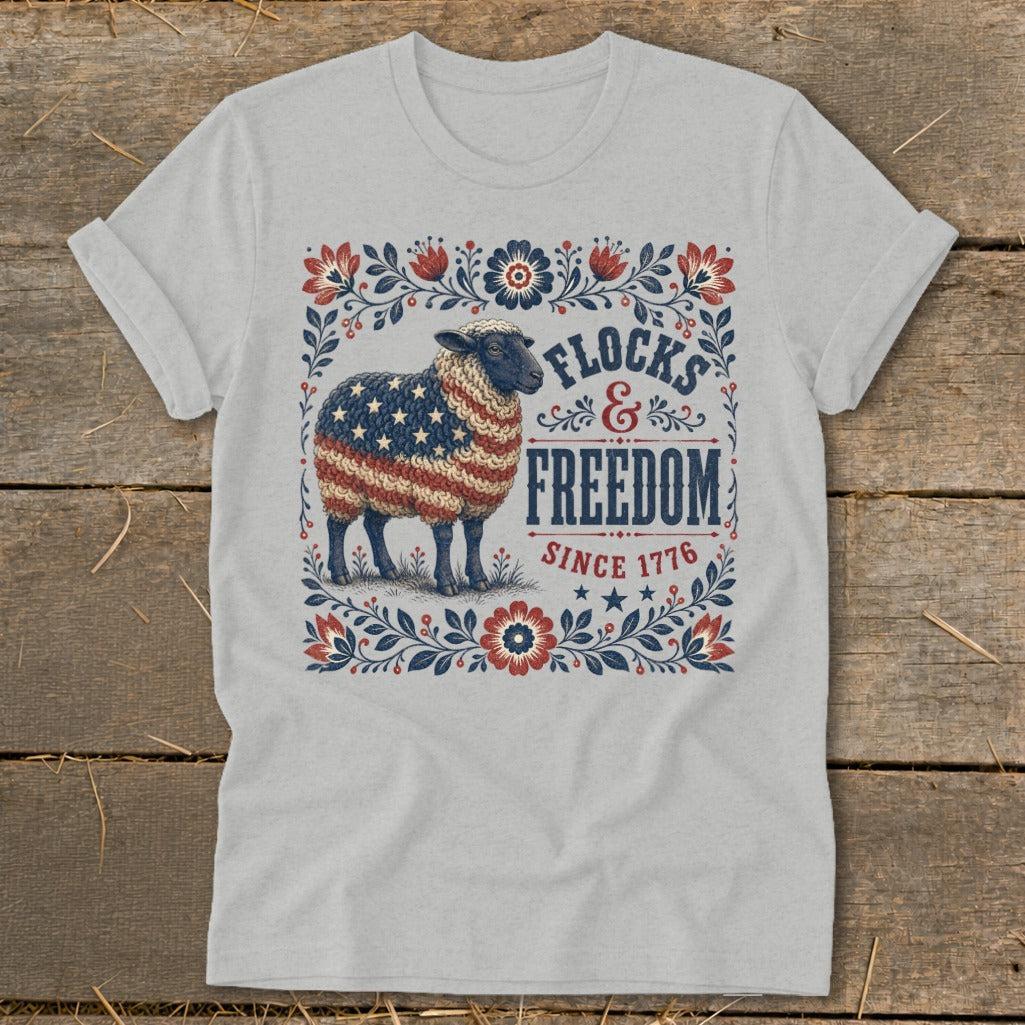 Flocks & Freedom Softstyle Tee