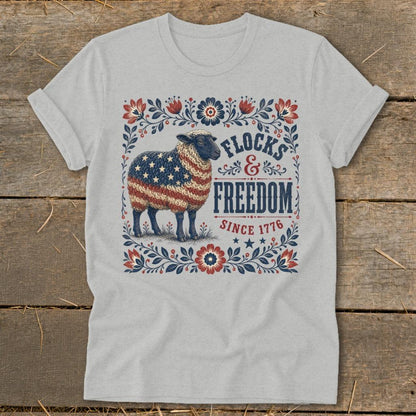 Flocks & Freedom Softstyle Tee