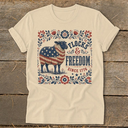 Flocks & Freedom Softstyle Tee