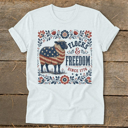 Flocks & Freedom Softstyle Tee