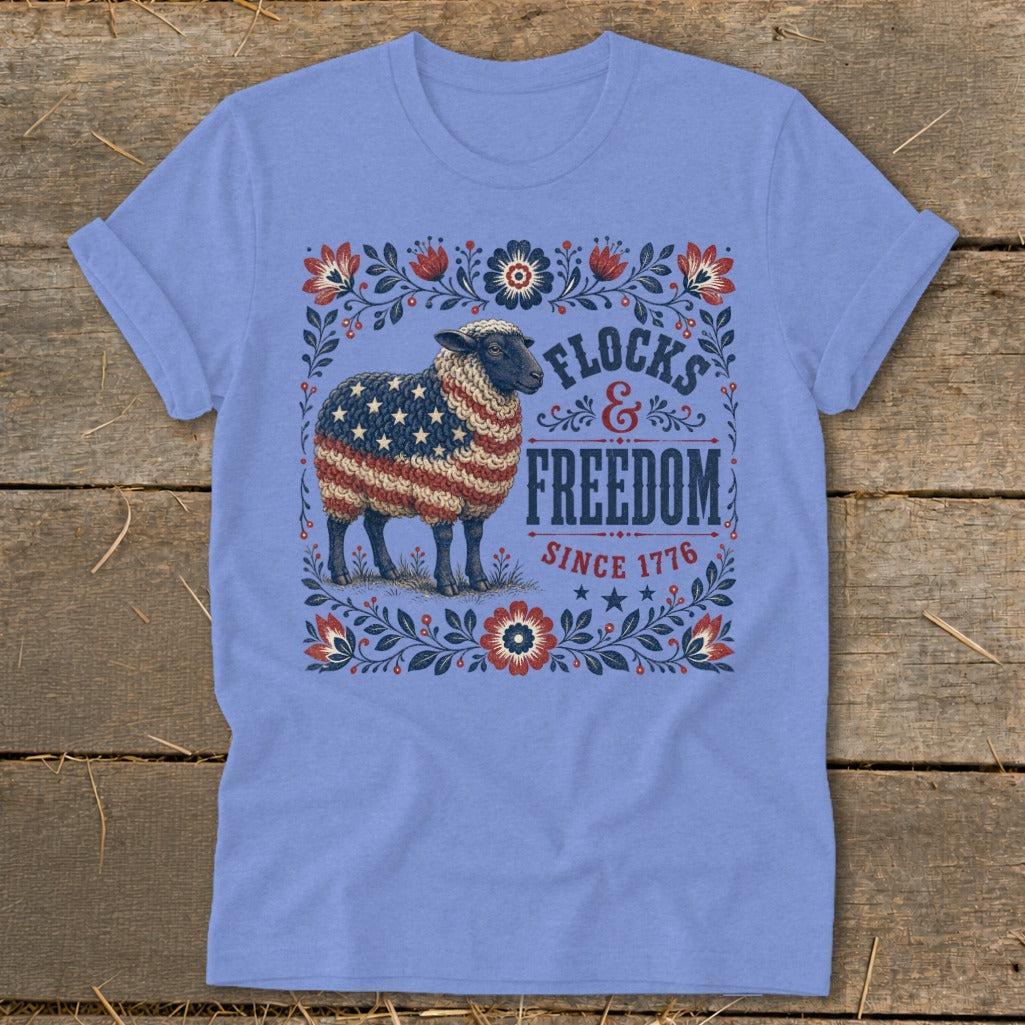 Flocks & Freedom Softstyle Tee