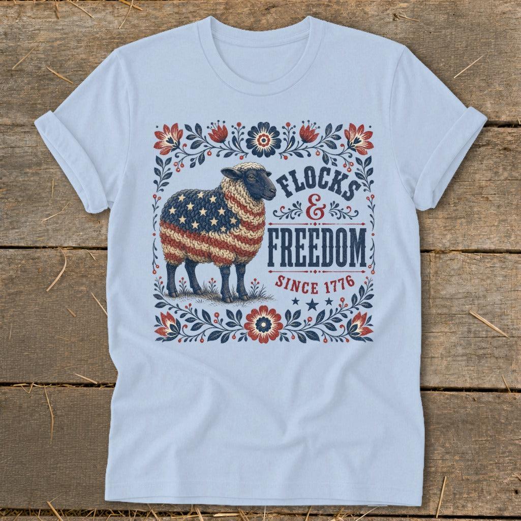 Flocks & Freedom Softstyle Tee