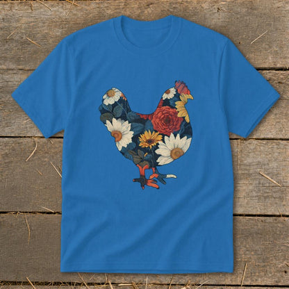 Floral Chicken Youth Tee