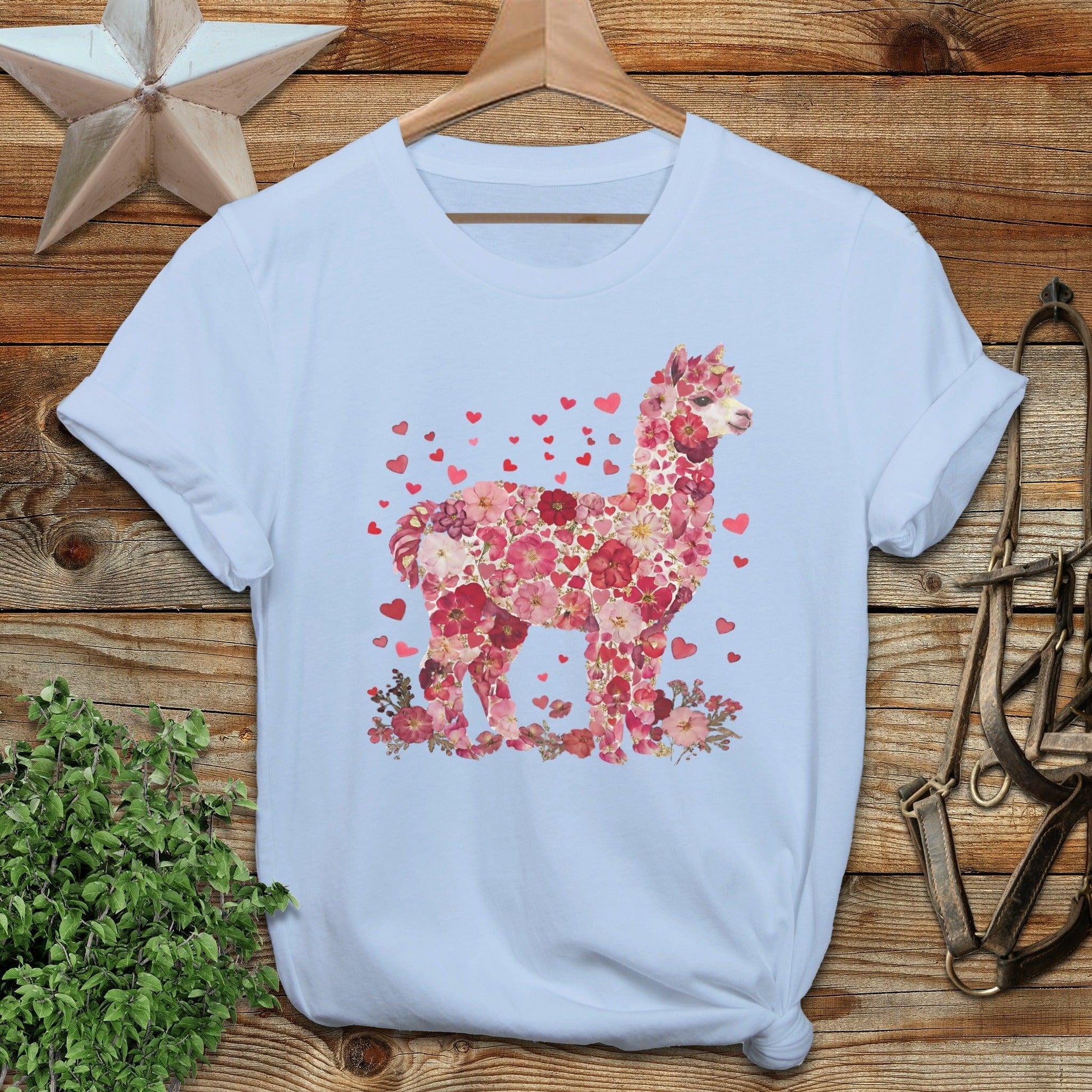 Flowers & Hearts - Alpaca Softstyle Tee