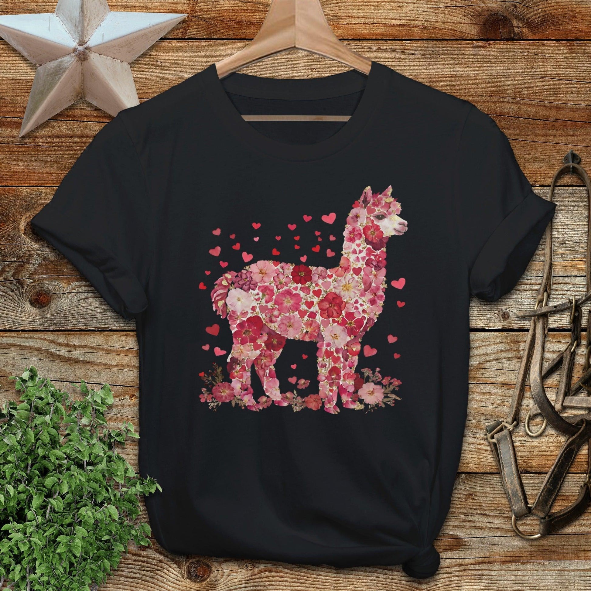 Flowers & Hearts - Alpaca Softstyle Tee