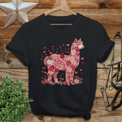 Flowers & Hearts - Alpaca Softstyle Tee