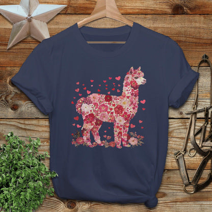 Flowers & Hearts - Alpaca Softstyle Tee