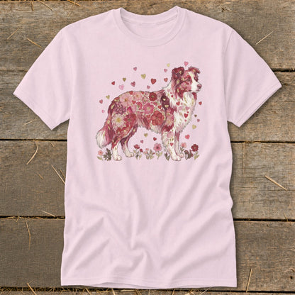Flowers & Hearts - Dog Classic Tee