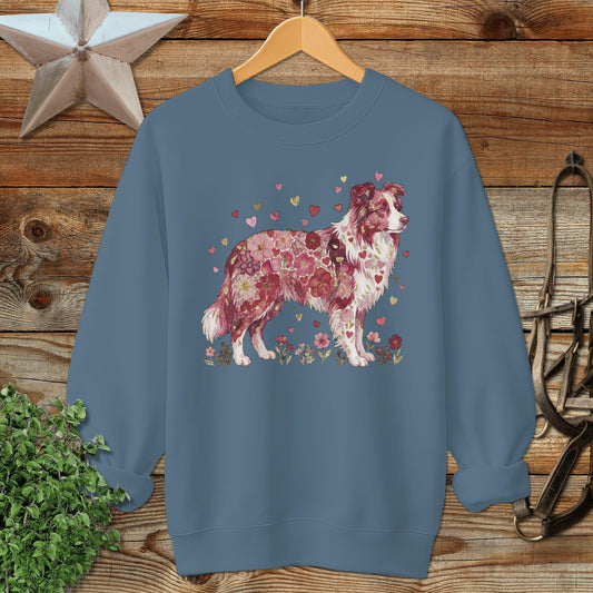 Flowers & Hearts - Dog Sweatshirt