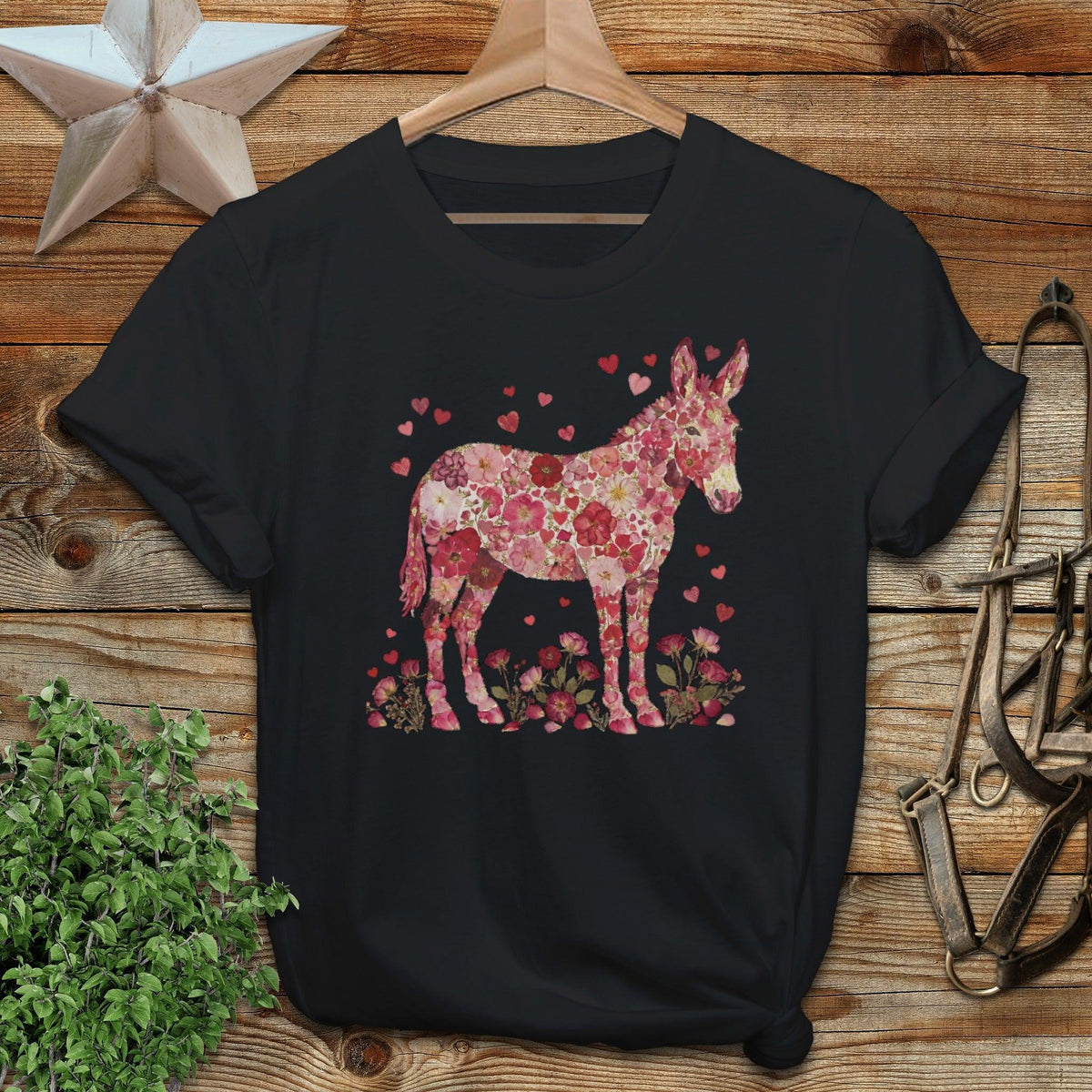 Flowers & Hearts - Donkey Softstyle Tee