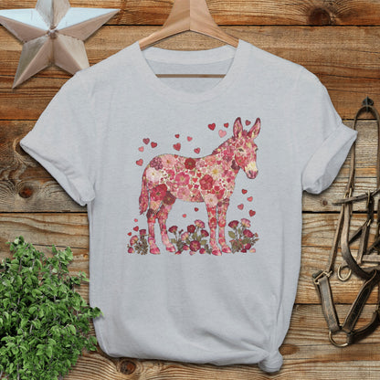 Flowers & Hearts - Donkey Softstyle Tee