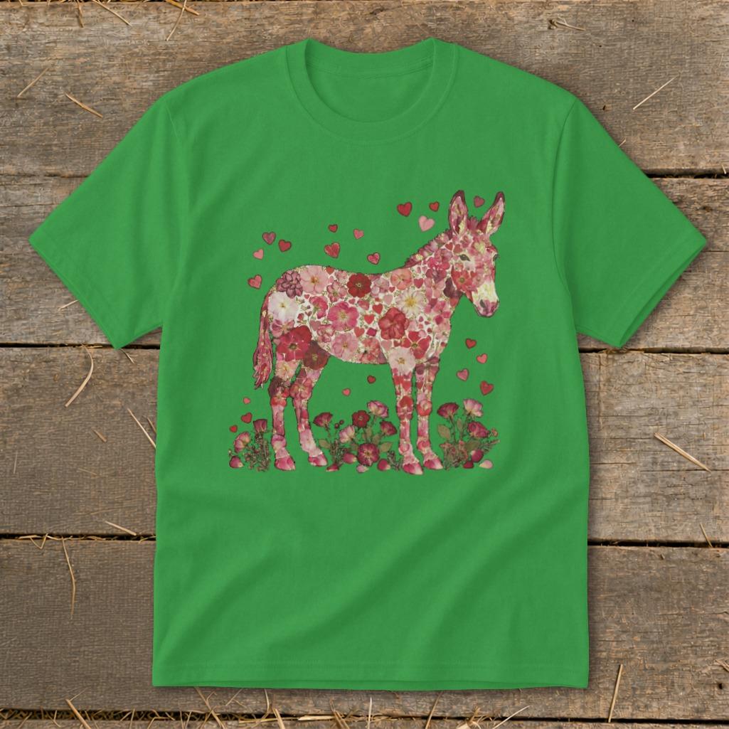 Flowers & Hearts - Donkey Youth Tee