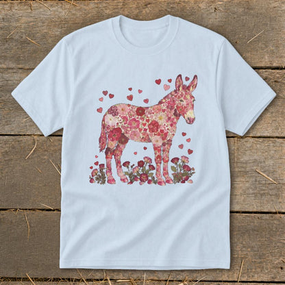 Flowers & Hearts - Donkey Youth Tee