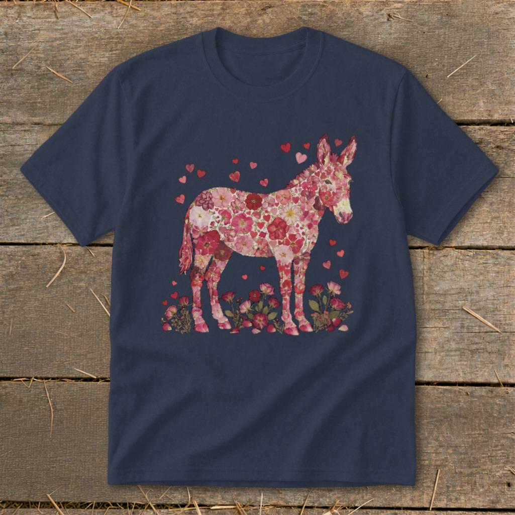 Flowers & Hearts - Donkey Youth Tee