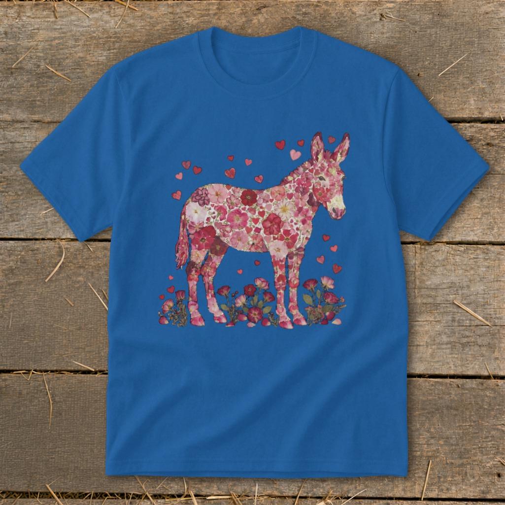 Flowers & Hearts - Donkey Youth Tee
