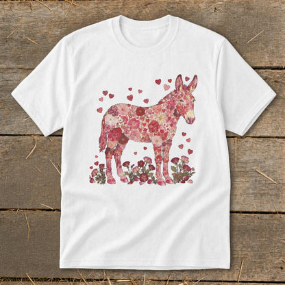 Flowers & Hearts - Donkey Youth Tee