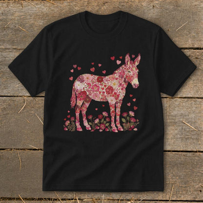 Flowers & Hearts - Donkey Youth Tee