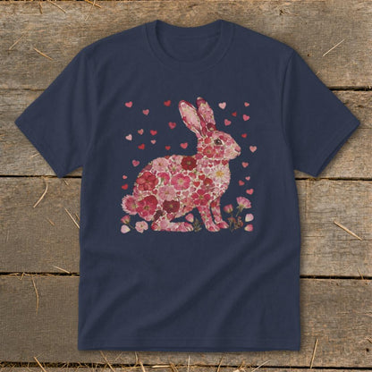 Flowers & Hearts - Rabbit Youth Tee