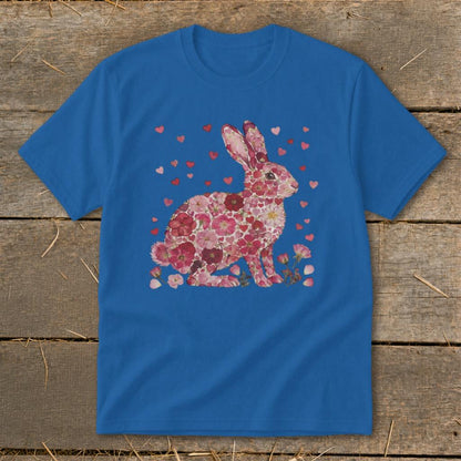 Flowers & Hearts - Rabbit Youth Tee