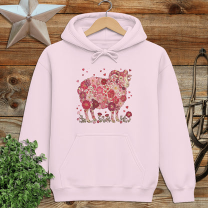 Flowers & Hearts - Ram Hoodie