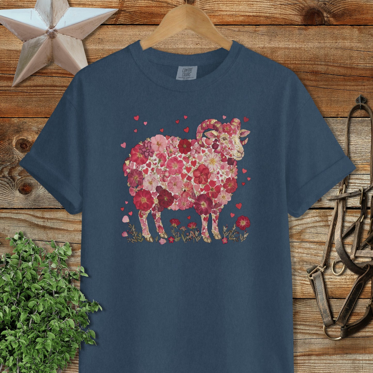 Flowers & Hearts - Ram Signature Tee