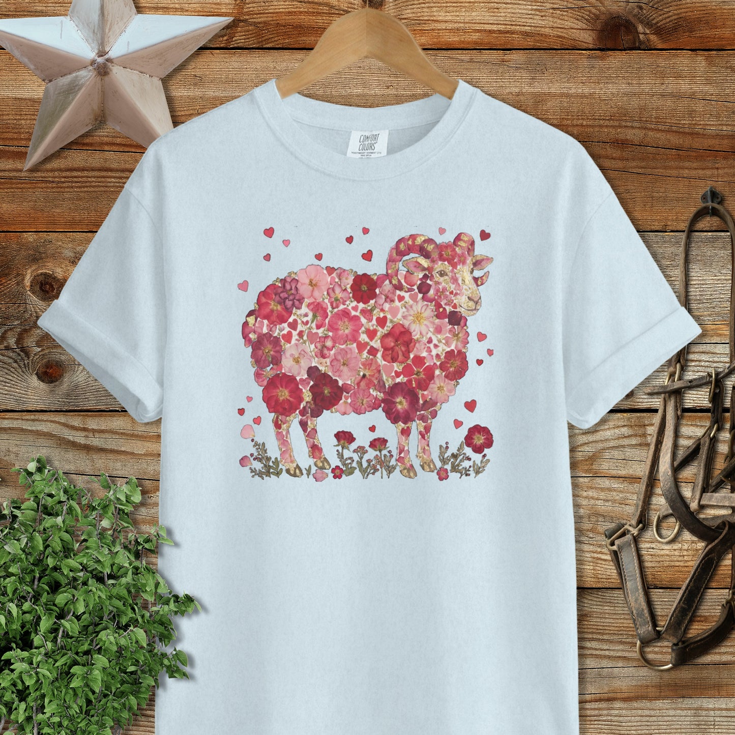 Flowers & Hearts - Ram Signature Tee