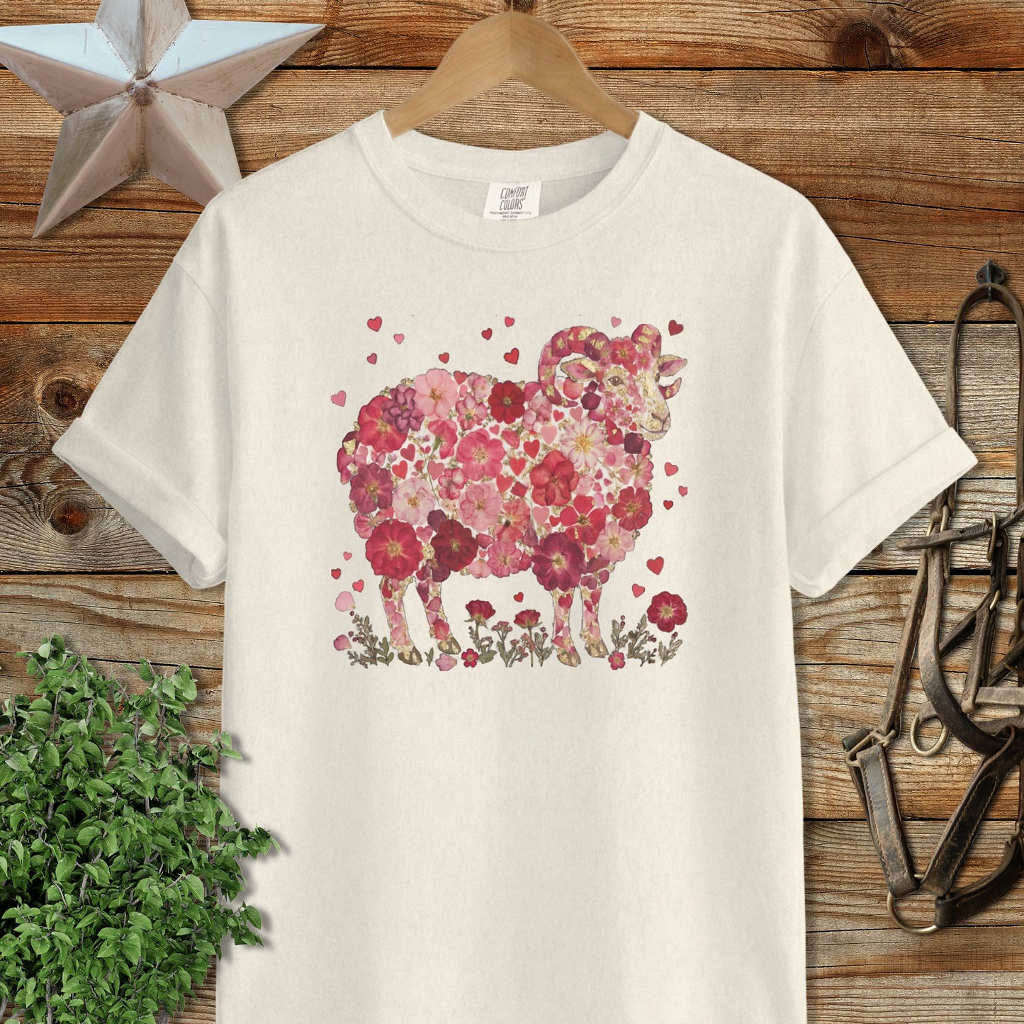 Flowers & Hearts - Ram Signature Tee