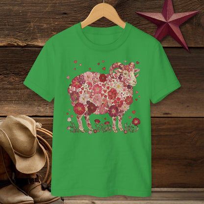 Flowers & Hearts - Ram T-Shirt (Youth)