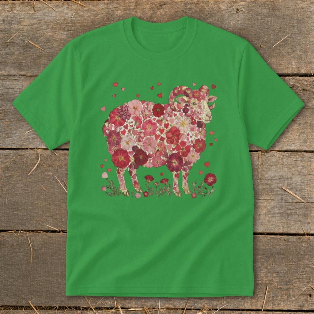 Flowers & Hearts - Ram Youth Tee