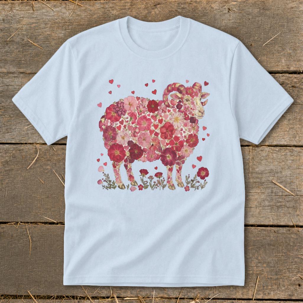 Flowers & Hearts - Ram Youth Tee
