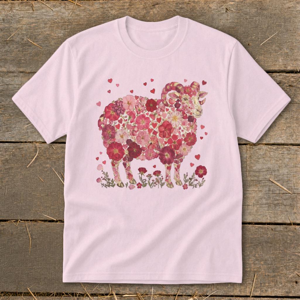 Flowers & Hearts - Ram Youth Tee