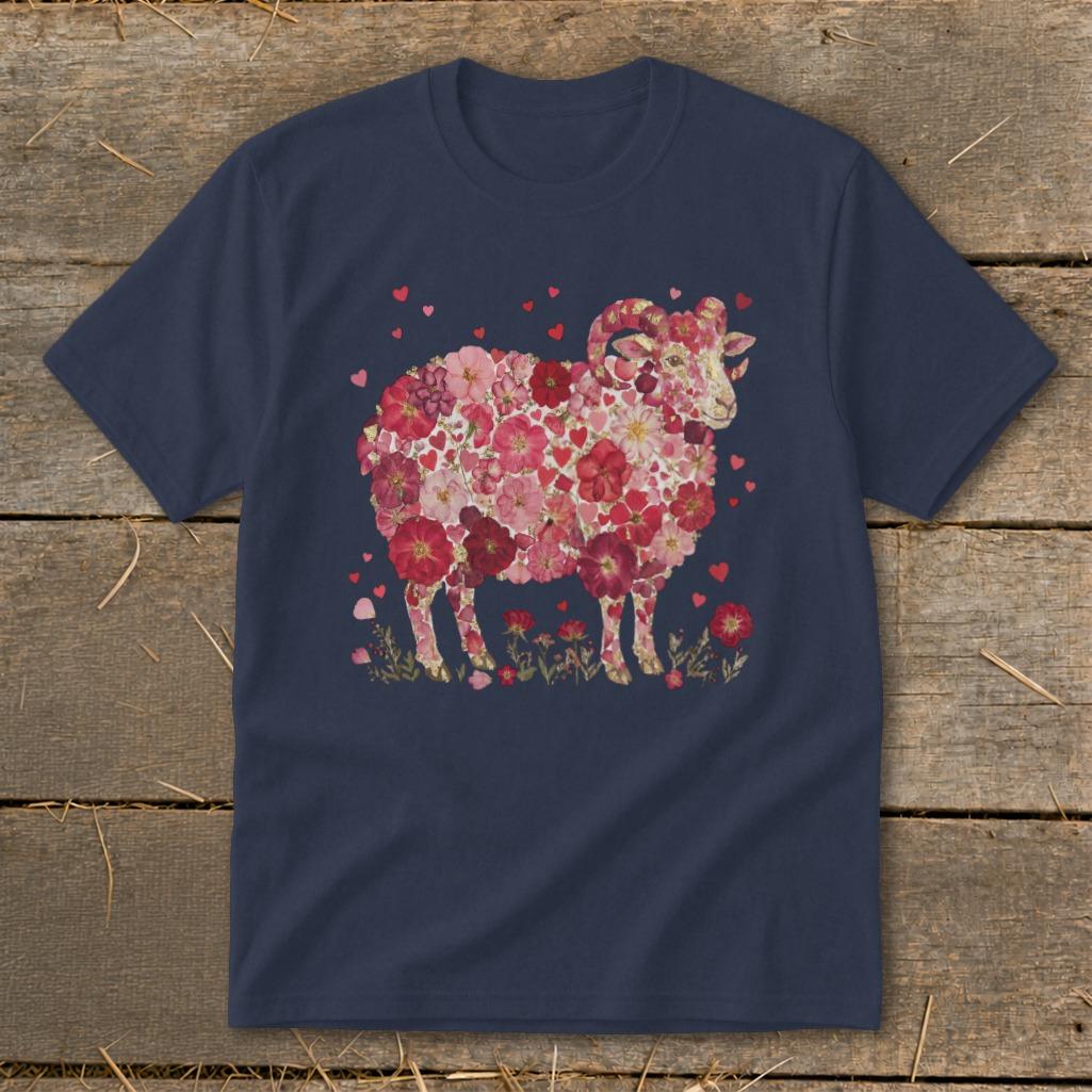 Flowers & Hearts - Ram Youth Tee