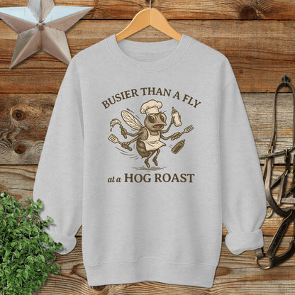 Fly at a Hog Roast Sweatshirt