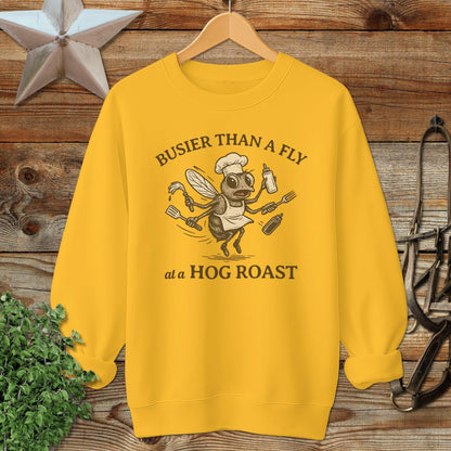 Fly at a Hog Roast Sweatshirt