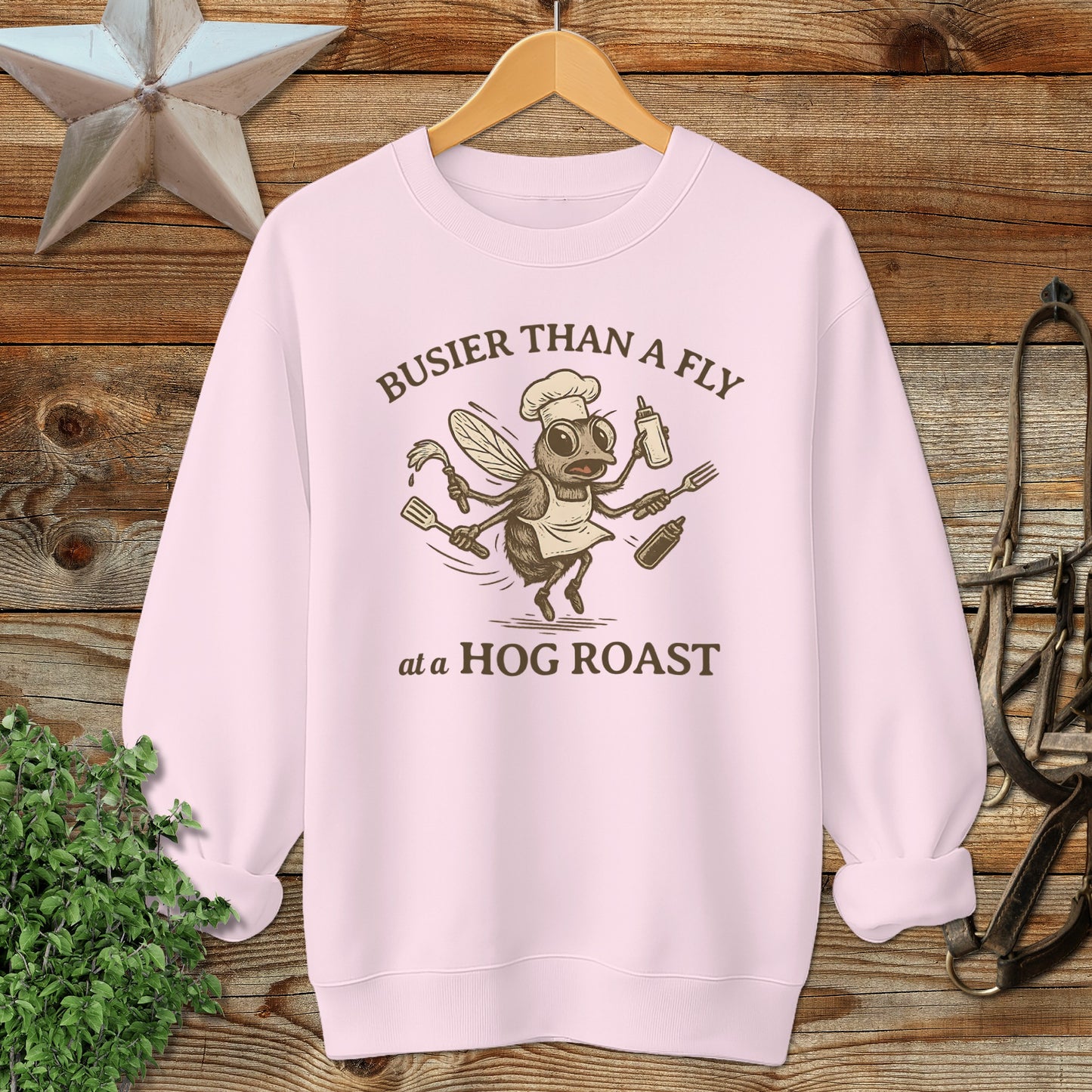 Fly at a Hog Roast Sweatshirt