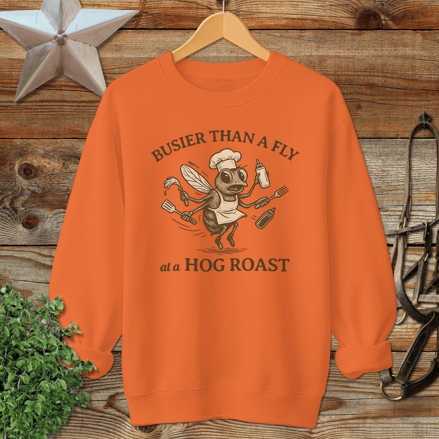 Fly at a Hog Roast Sweatshirt