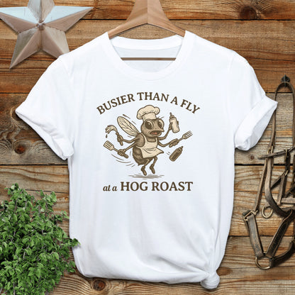 Fly at a Hog Roast T-shirt