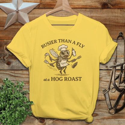 Fly at a Hog Roast T-shirt