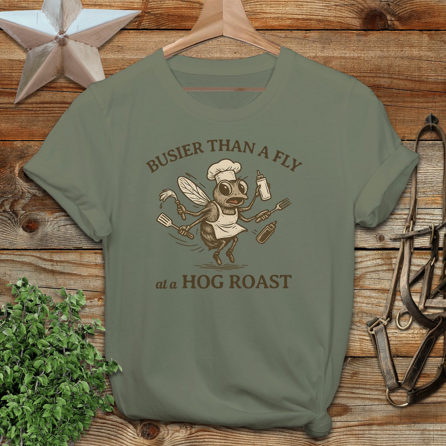 Fly at a Hog Roast T-shirt