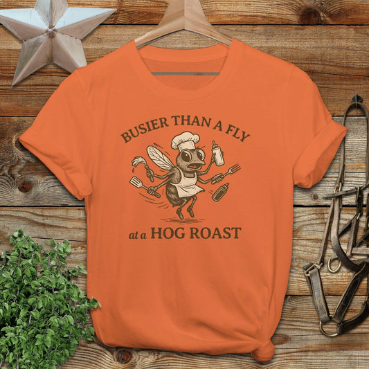 Fly at a Hog Roast T-shirt