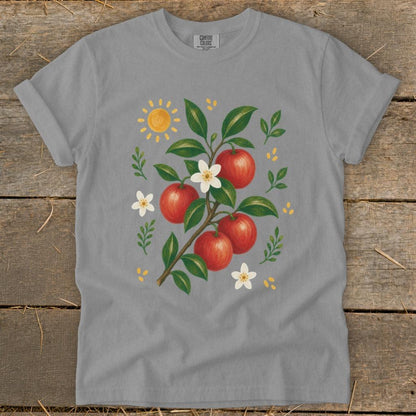 Folk Art Apples Signature Tee