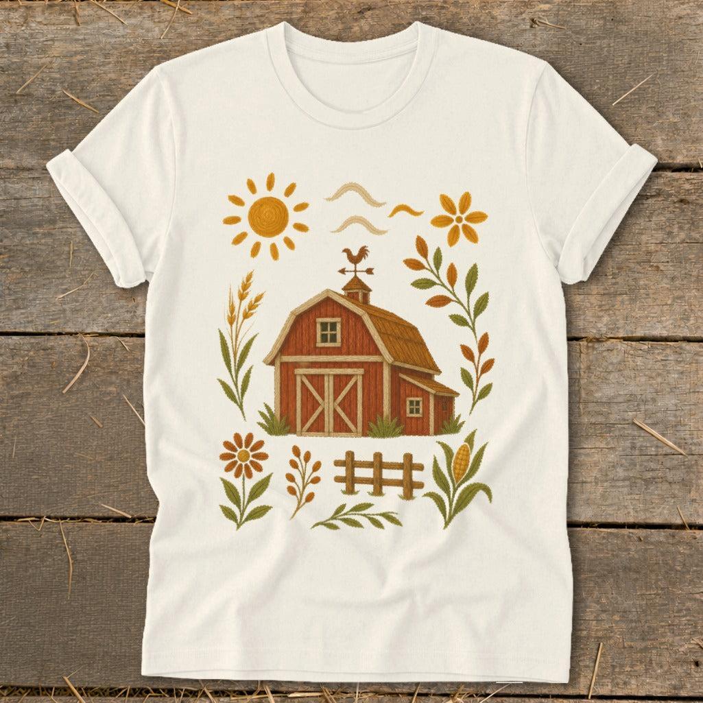 Folk Art Barn Softstyle Tee