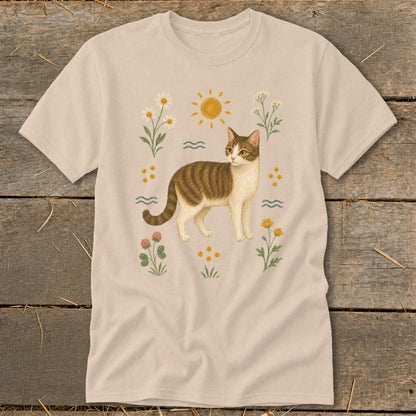 Folk Art Cat Classic Tee