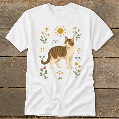 Folk Art Cat Classic Tee