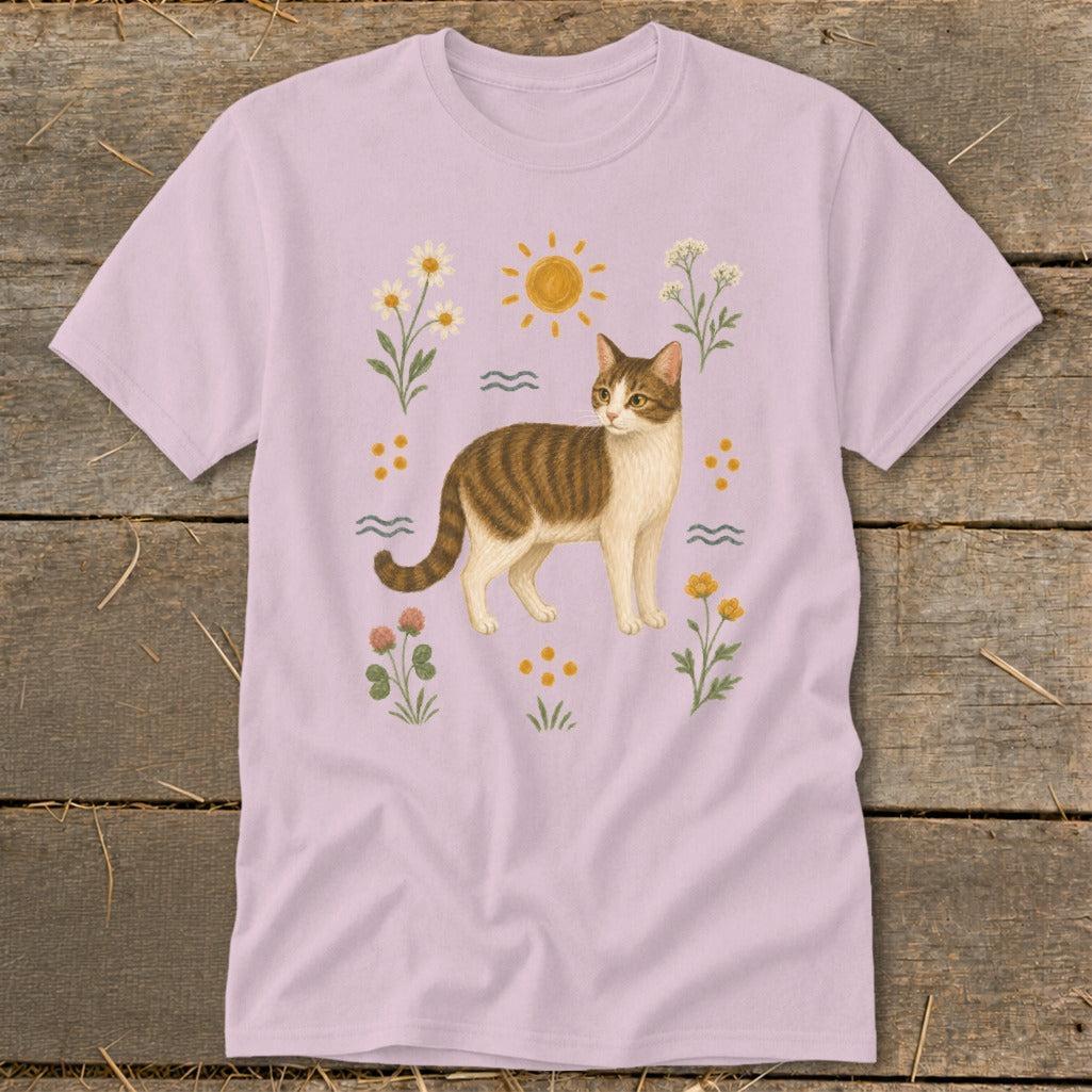 Folk Art Cat Classic Tee
