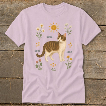 Folk Art Cat Classic Tee